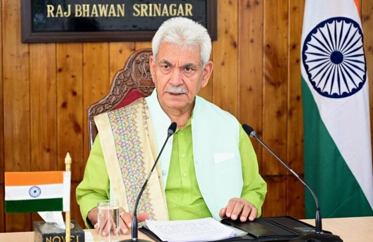 LG Sinha Mourns Loss of Lives in Kotranka Road Accident