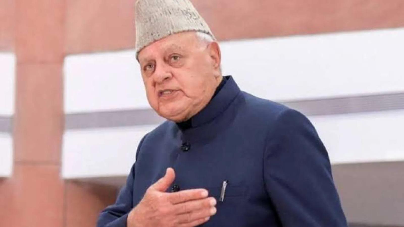 Restoration of special status remains at top of NC’s agenda; will never abandon the struggle: Dr Farooq Abdullah