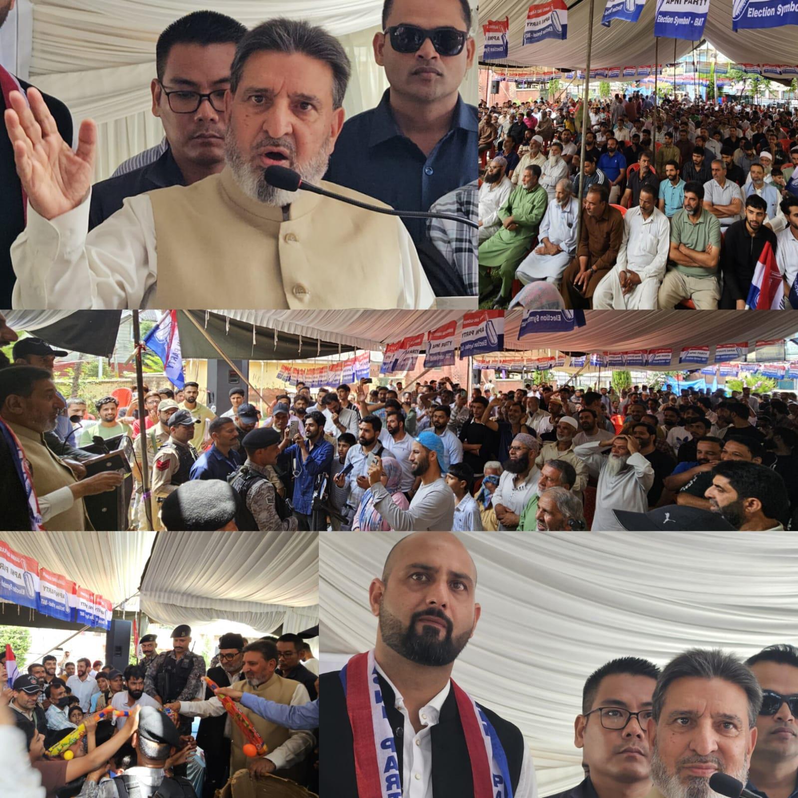 Apni Party holds meeting in Brain Nishat; welcomes Amir Bhat, his associates into party fold