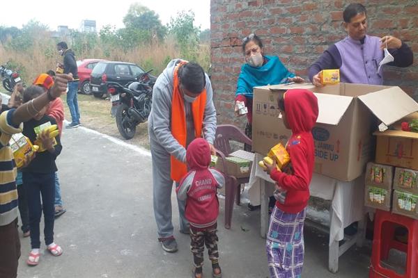 Humanitarian aid programme organized by DOPK on 'Mouni-Amavasya' - Vimarsana News